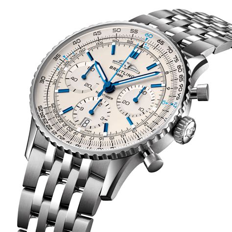 breitling ab0139a71g1a1|Navitimer B01 Chronograph 41 Stainless steel .